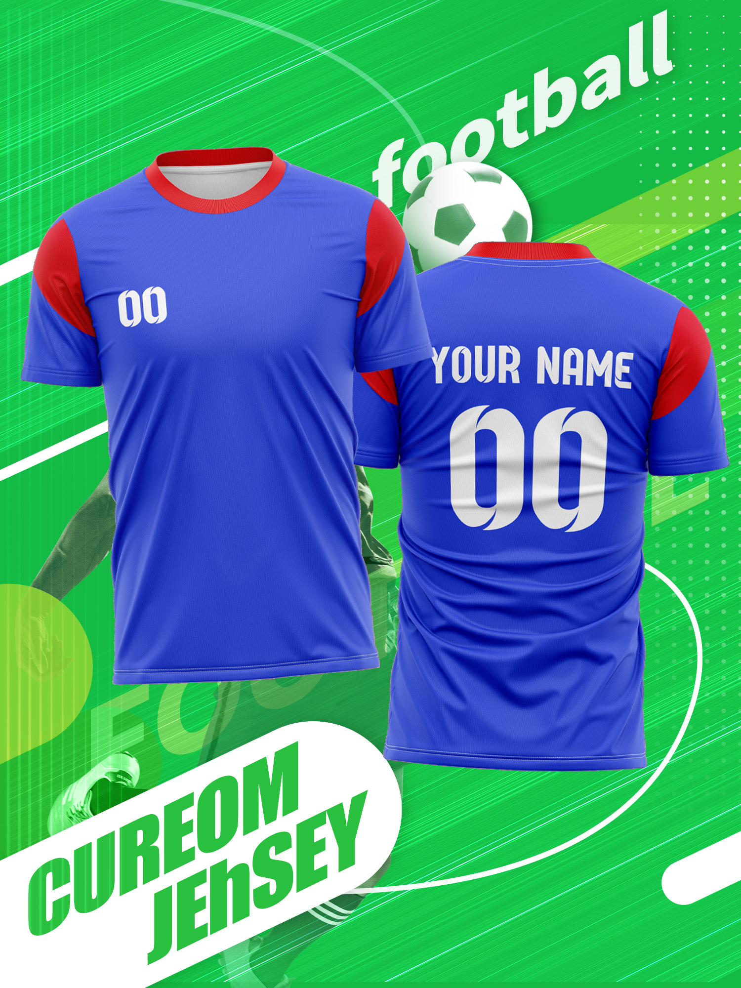 Event & Party Supply Photos - Custom Photo Name Number Soccer Jersey