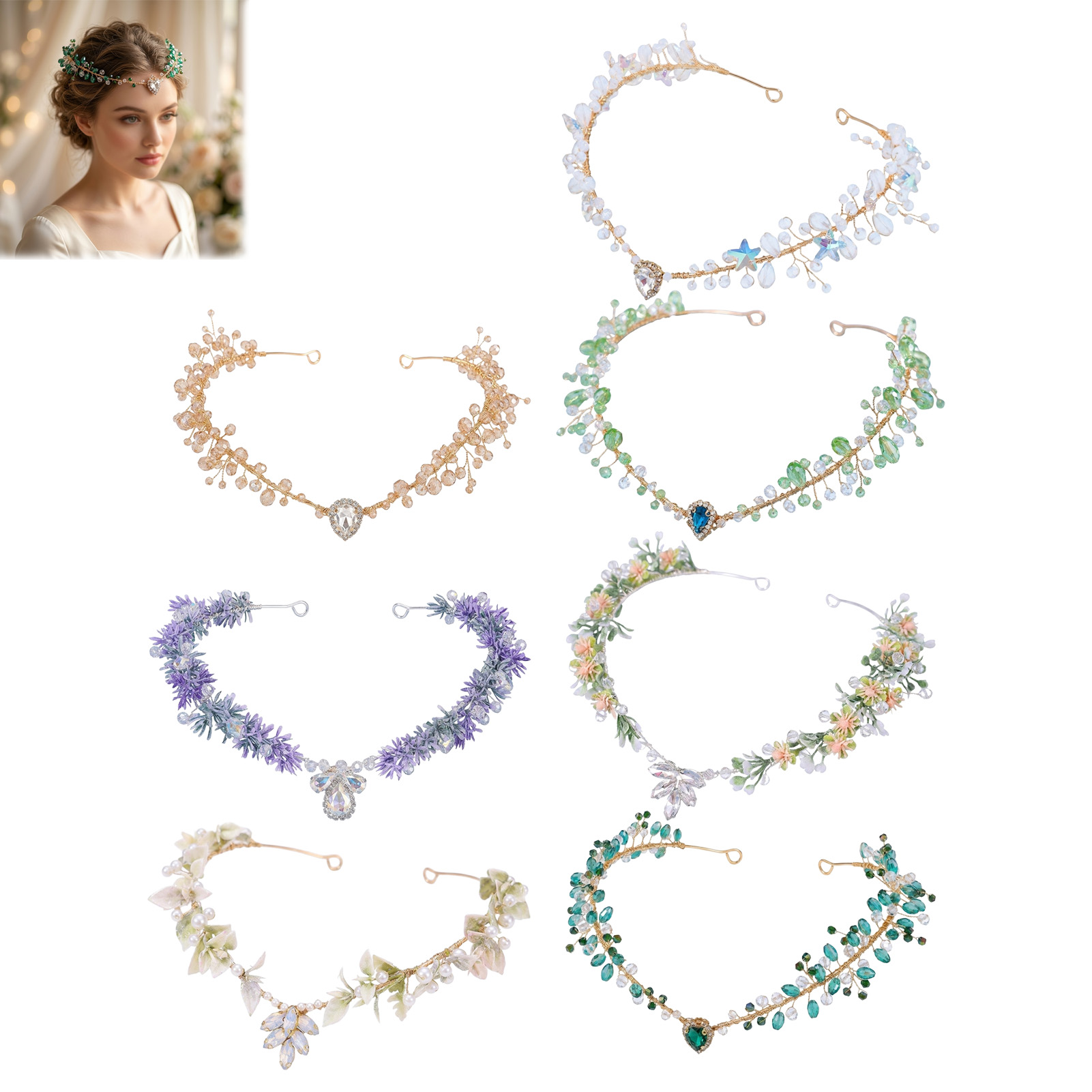 Bridal Hairband Triangular Cry - Event Party recensie en prijs