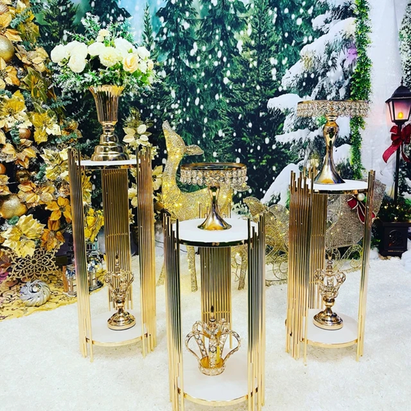 decoration gold metal walkway  - Dessert Table Backdrop recensie en prijs