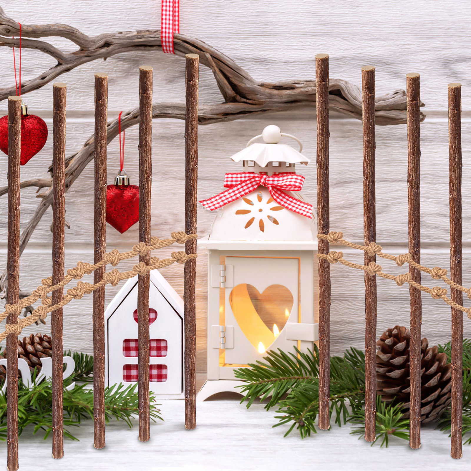 50Pcs Wood Twigs Sticks Dried  - Centerpiece Stick recensie en prijs
