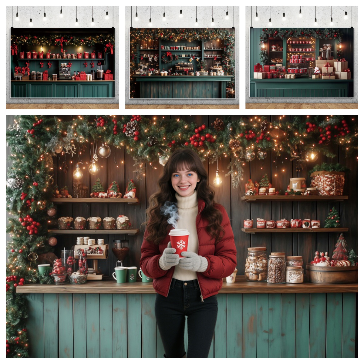 Christmas Photography Backdrop - Dessert Table Backdrop recensie en prijs