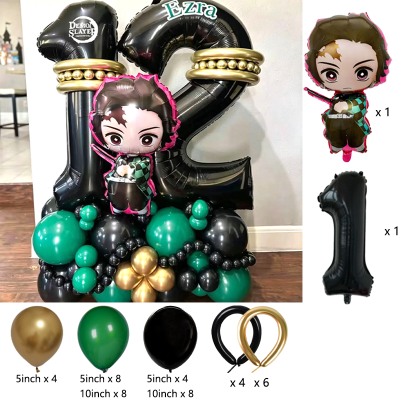 Premium Demon Slayer Theme Bal - Balloon Arch Kit recensie en prijs