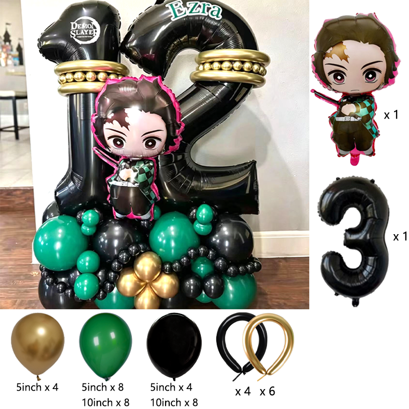 Premium Demon Slayer Theme Bal - Balloon Arch Kit recensie en prijs