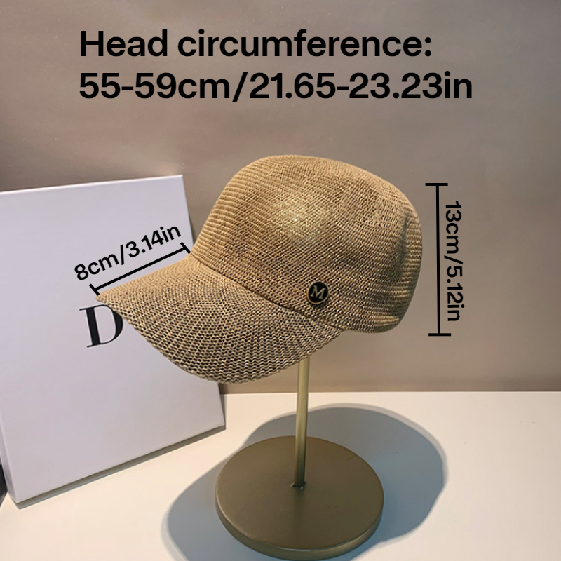 New Men's and Women's Outdoor  - Paper Straw Color recensie en prijs