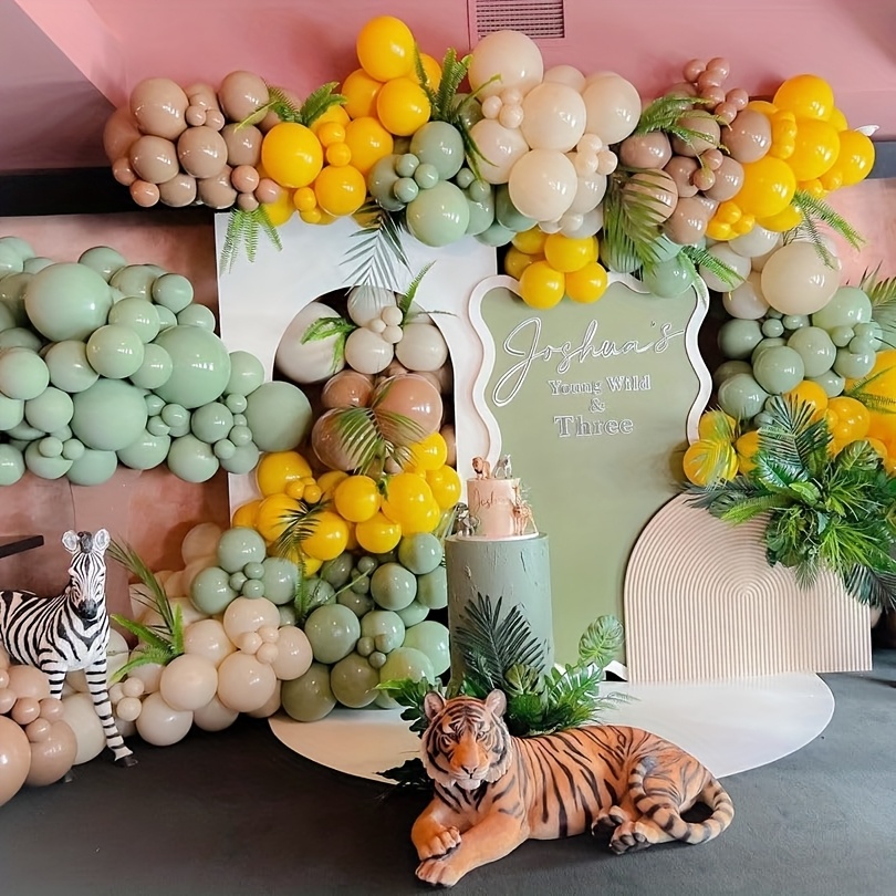 146pcs Sage Green Yellow Ballo - Balloon Arch Kit recensie en prijs