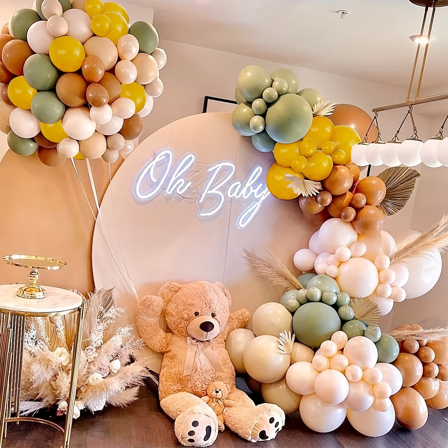146pcs Sage Green Yellow Ballo - Balloon Arch Kit recensie en prijs