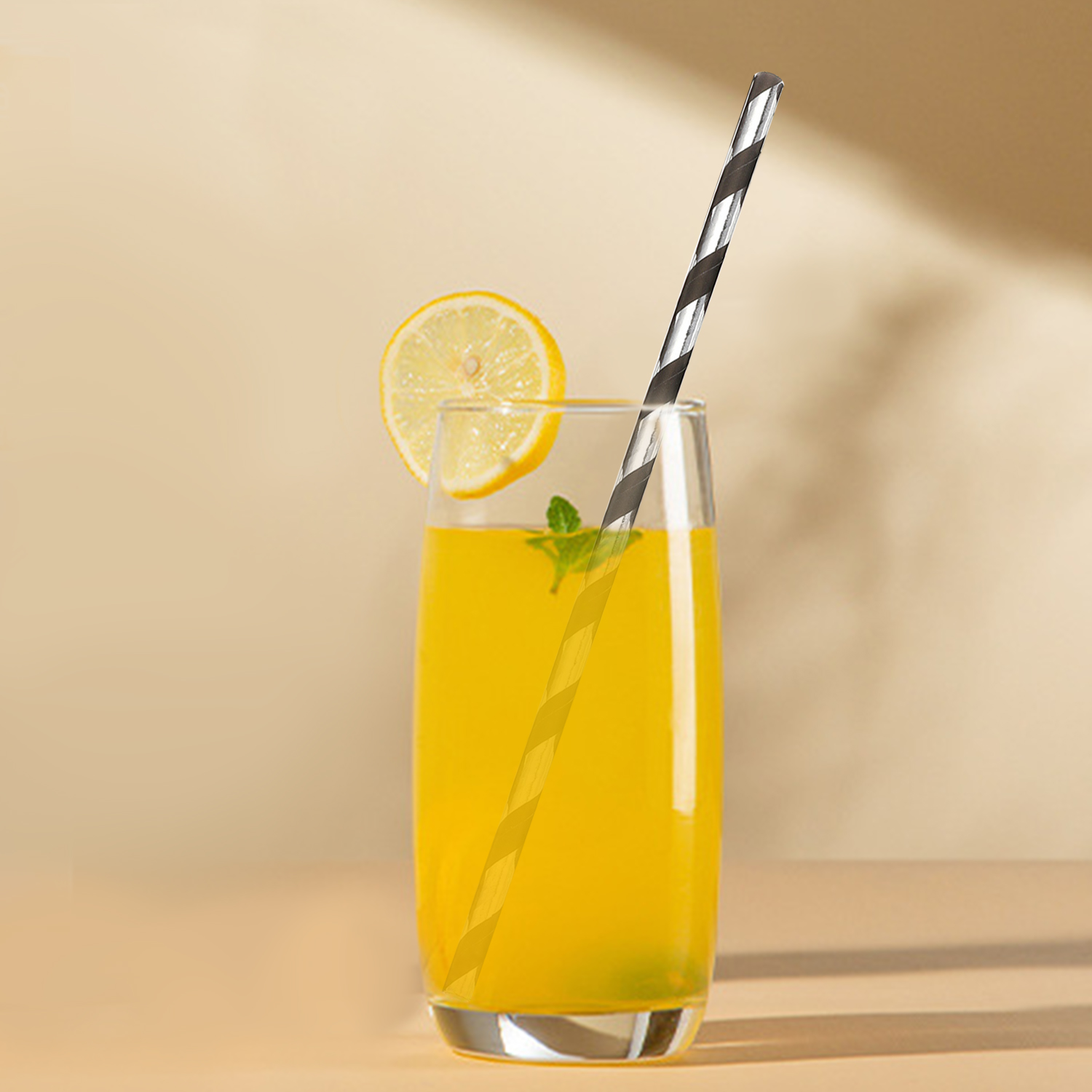 25 Pcs Colorful Disposable Pap - Paper Straw Color recensie en prijs
