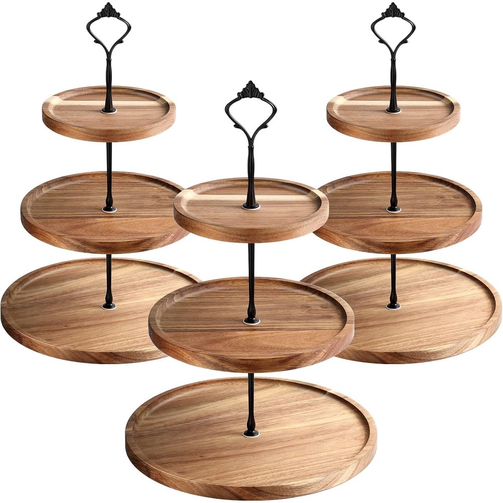 3 Set 3 Tier Wood Cupcake Stan - Cupcake Stand Tier recensie en prijs
