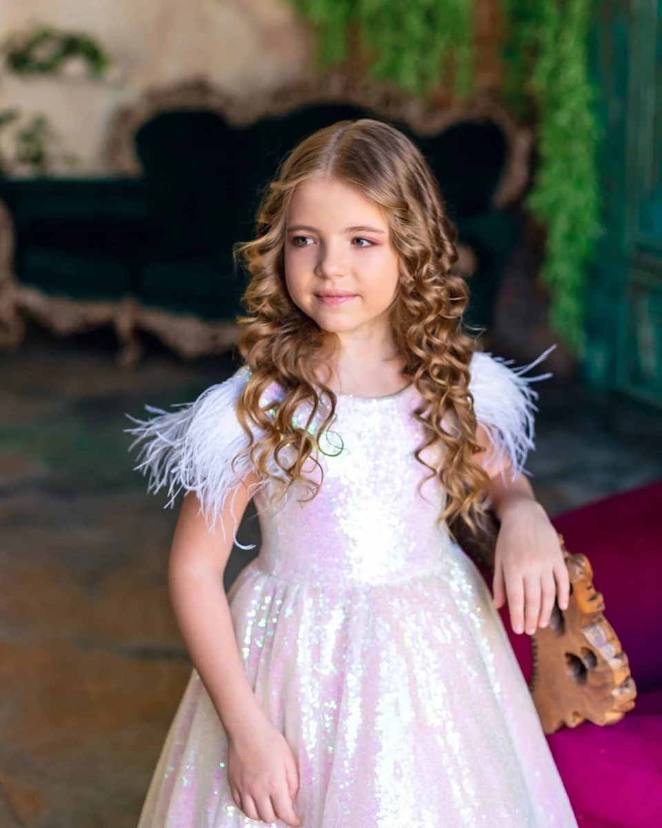 Customized Glitter Flower Girl - Birthday Sash Glitter recensie en prijs