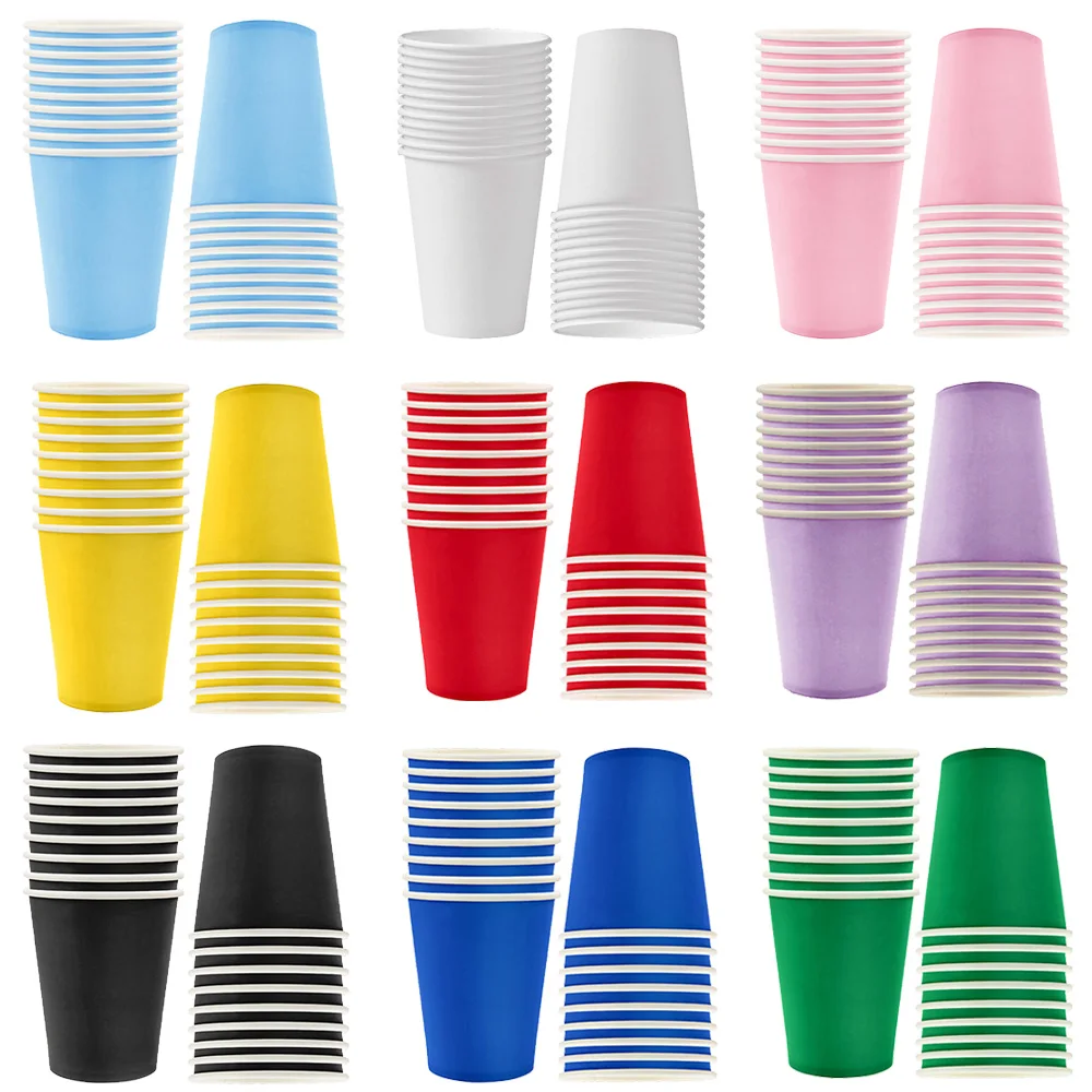 10/20/30/50pcs Solid Color Dis - Paper Straw Color recensie en prijs