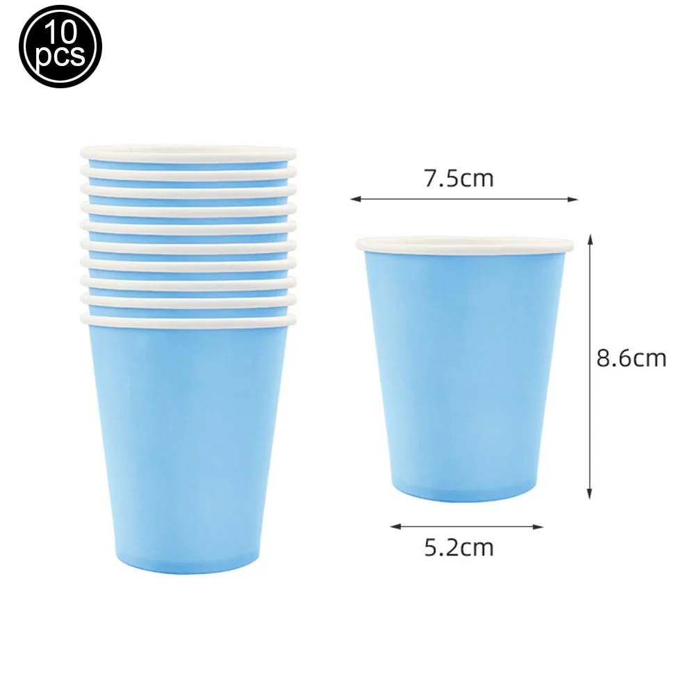 10/20/30/50pcs Solid Color Dis - Paper Straw Color recensie en prijs