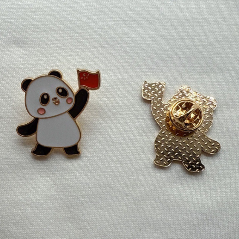 6pcs Cartoon China Panda Badge - Eve Party recensie en prijs