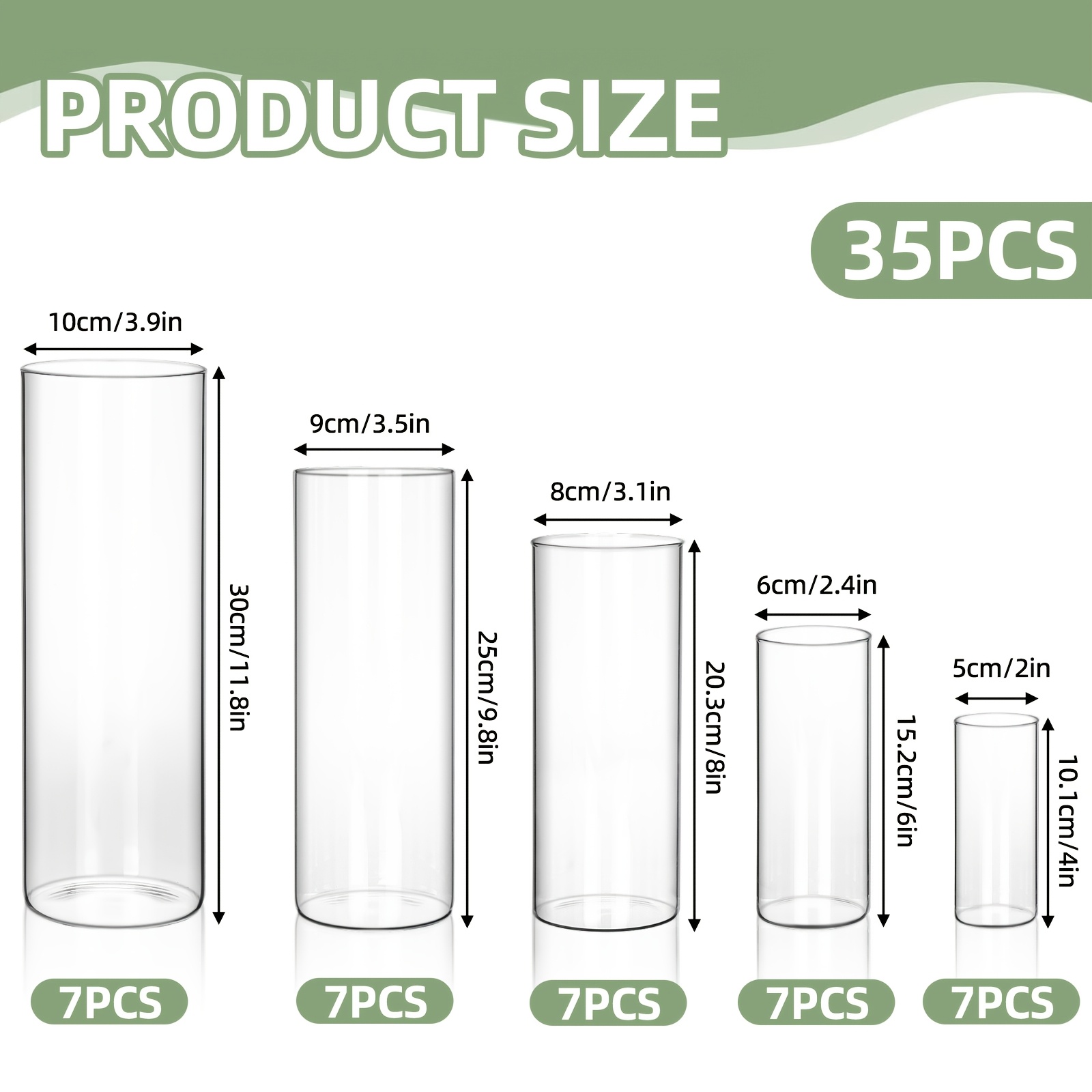 Set of 35 High-Quality Thick G - Centerpiece Stick recensie en prijs