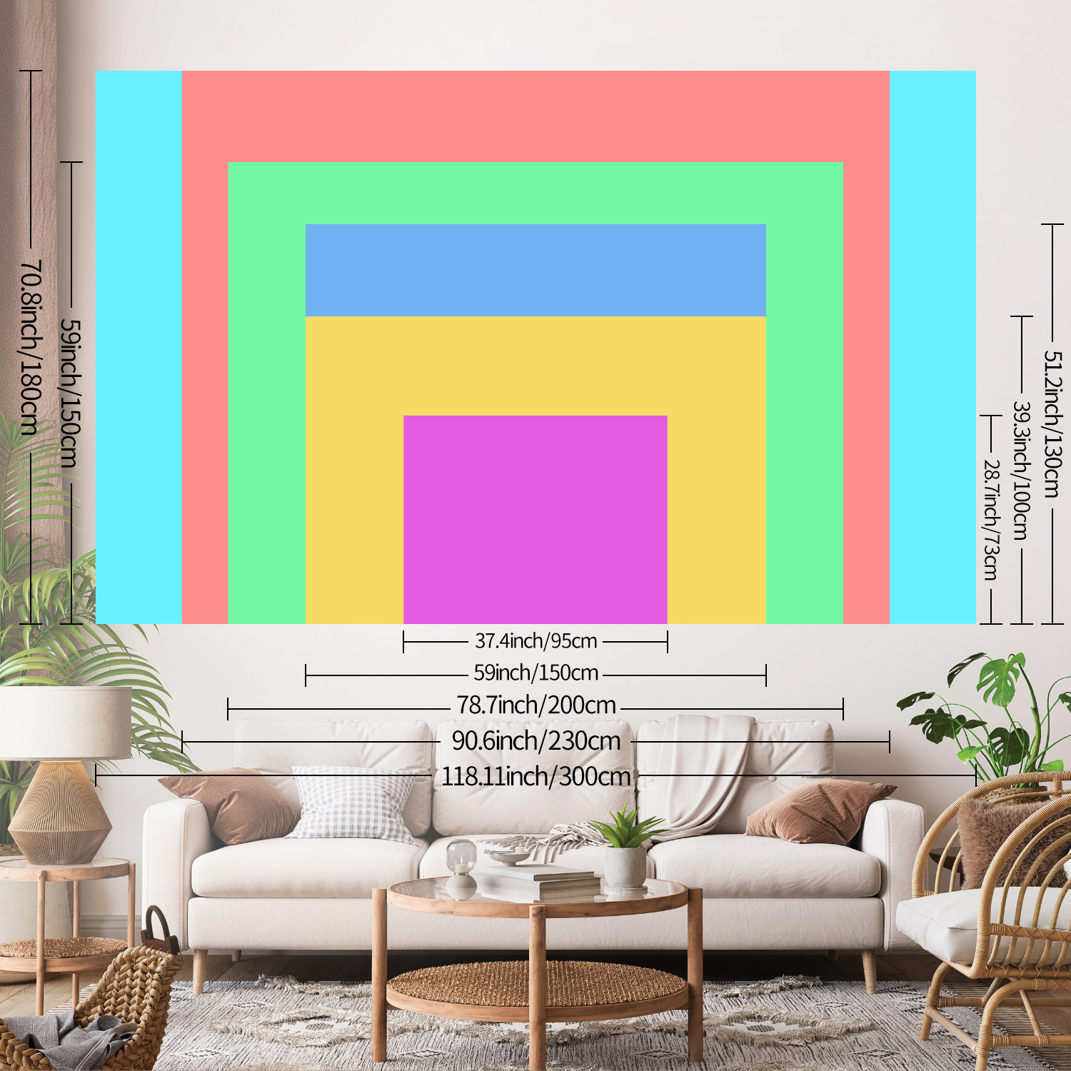 1pc Customized tapestries, cus - Eve Party recensie en prijs