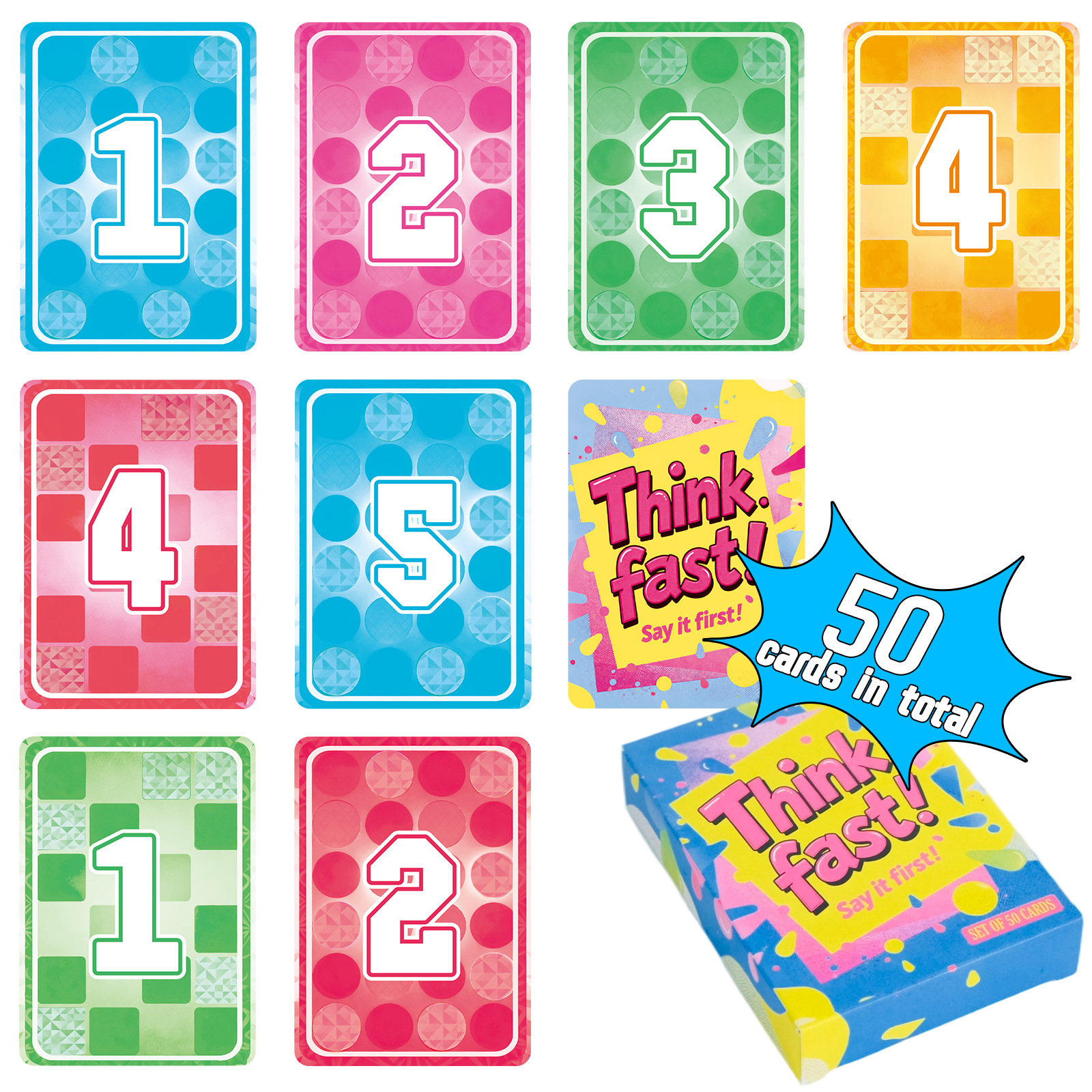1 Box Quick Thinking Number Pu - Event Party Box recensie en prijs