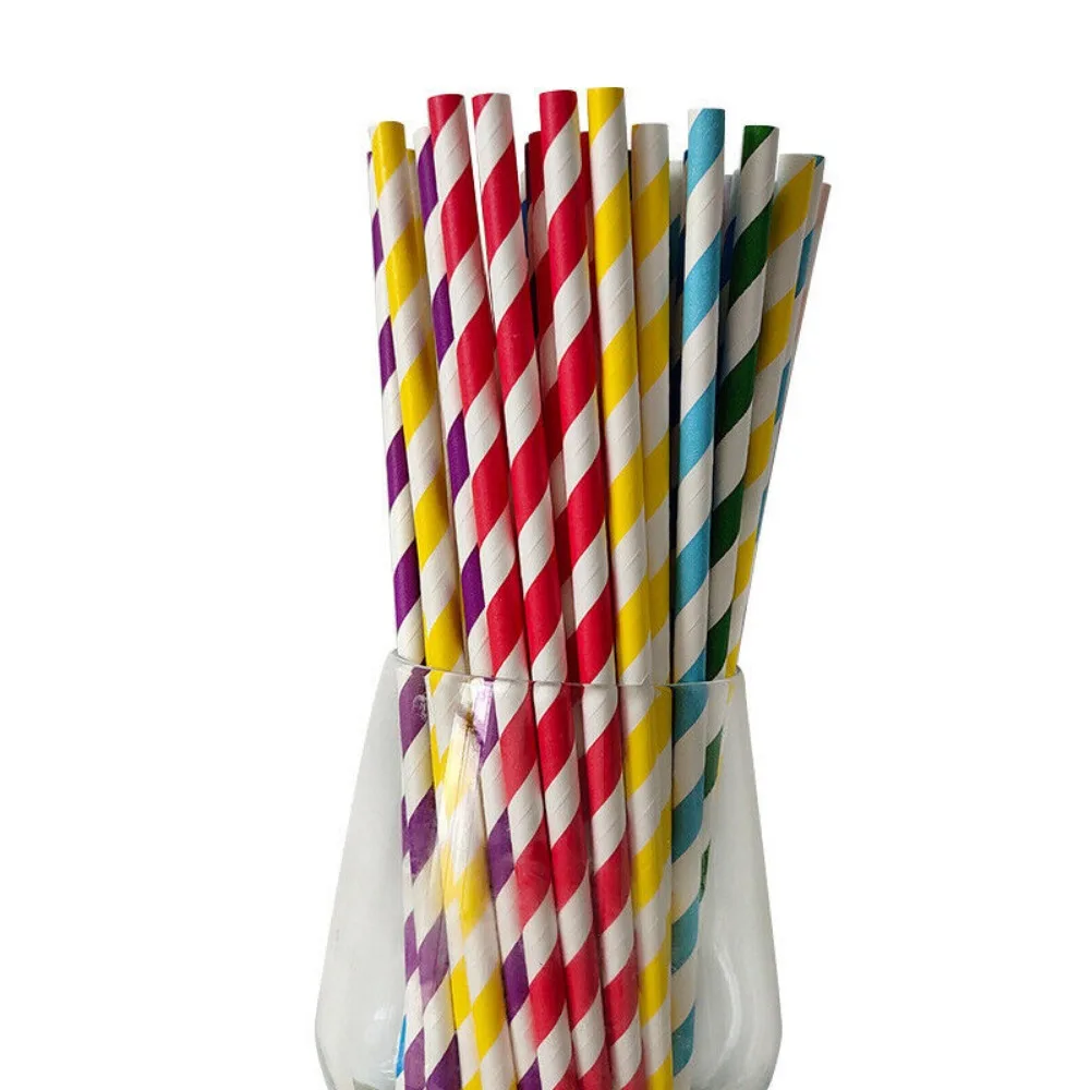 100 Bulk Packed Paper Straws P - Paper Straw Color recensie en prijs