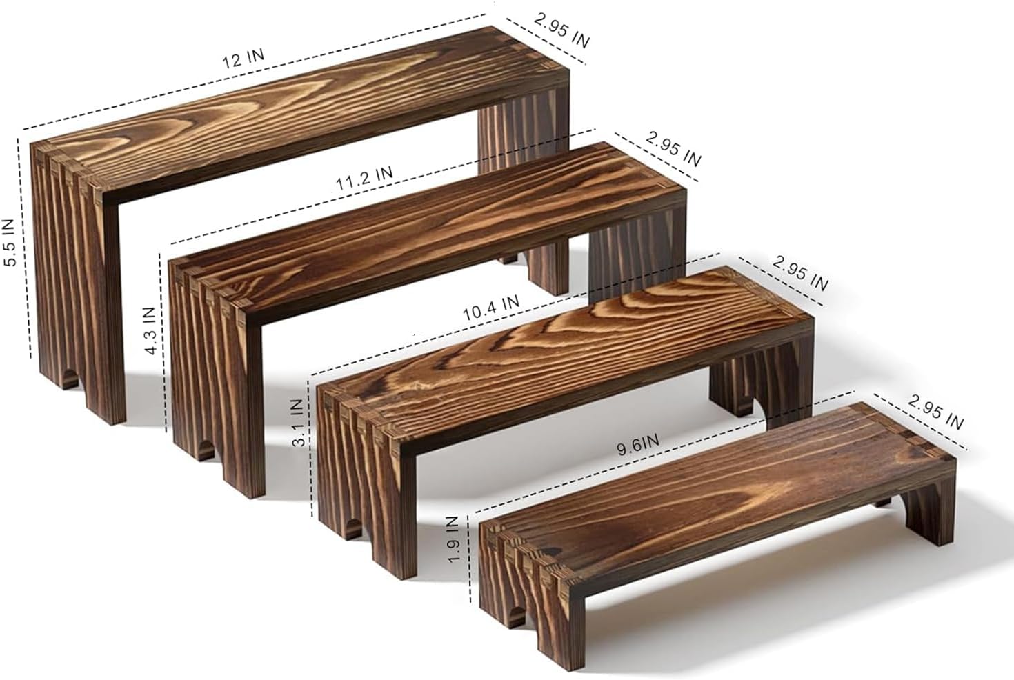 2 Tier Wooden Cupcake Stand Se - Cupcake Stand Tier recensie en prijs