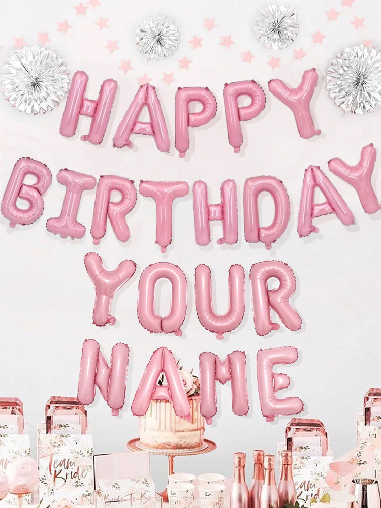 16 inch pink letter decoration - Event Z recensie en prijs