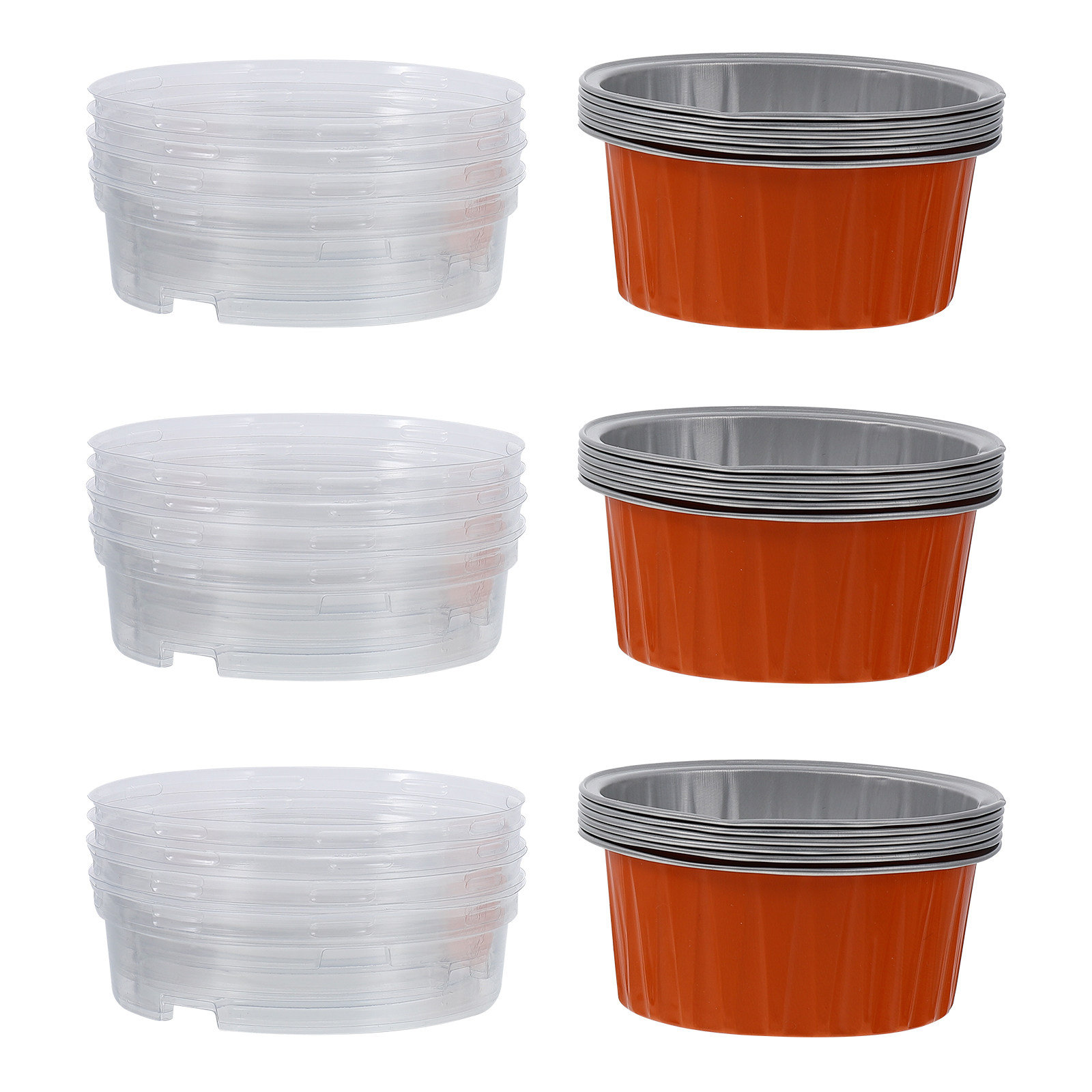 50Pcs Aluminum Foil Baking Cup - Plastic Cup 50Pcs recensie en prijs