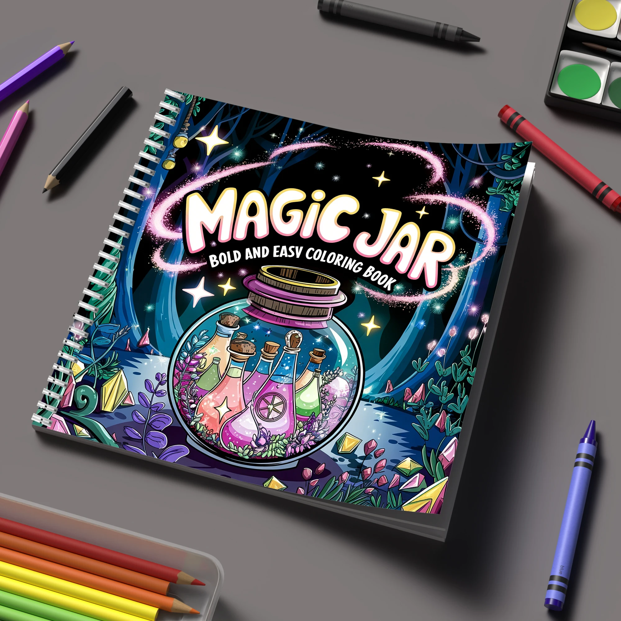 Coloring Book Magic Jar for Ad - Supply Event recensie en prijs