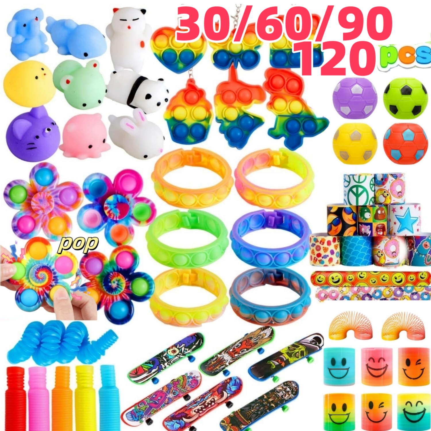 Bulk Pack of 30-120 Popular Fi - Event Party recensie en prijs