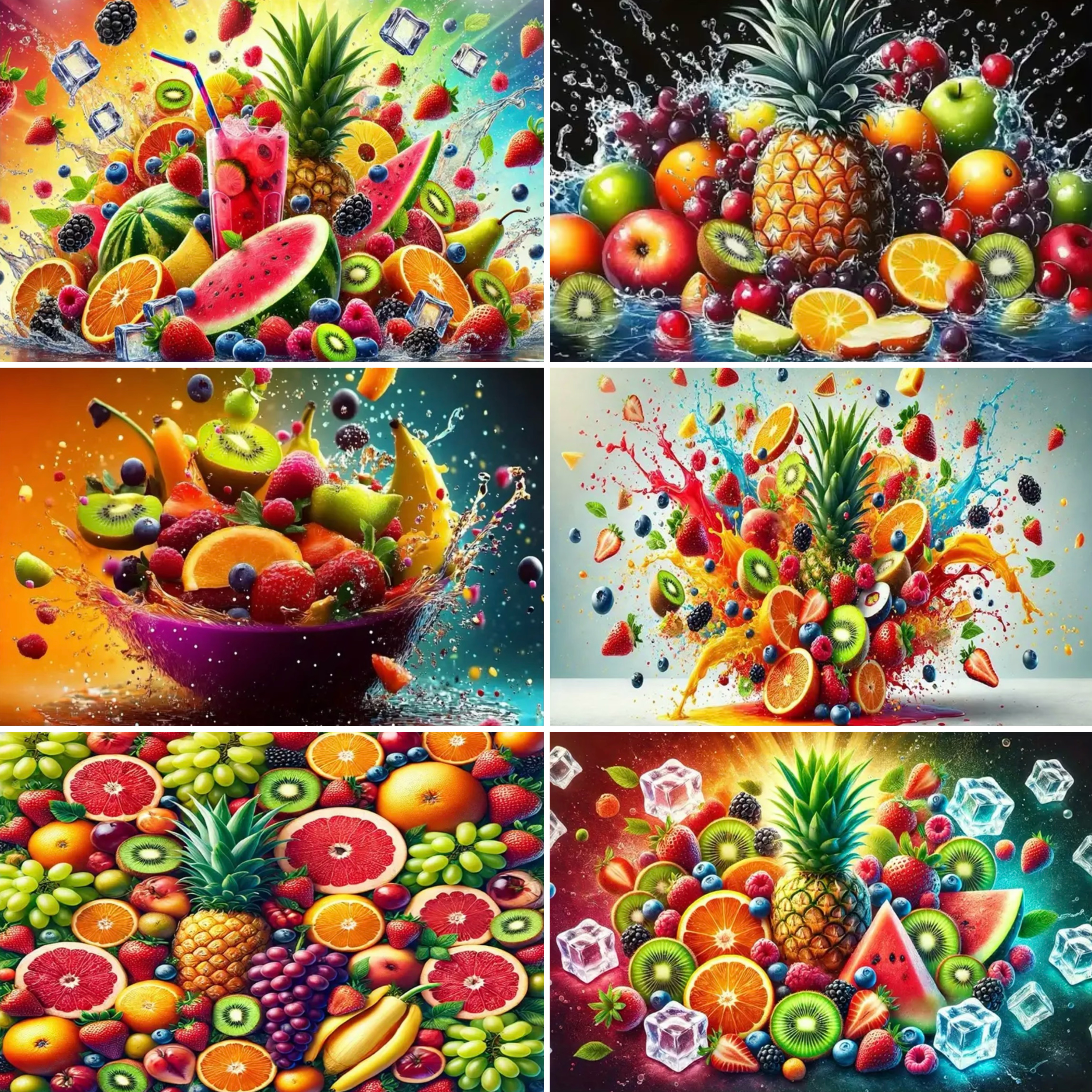 3D Colorful Fruit Party Decora - Party Event Supply Store recensie en prijs