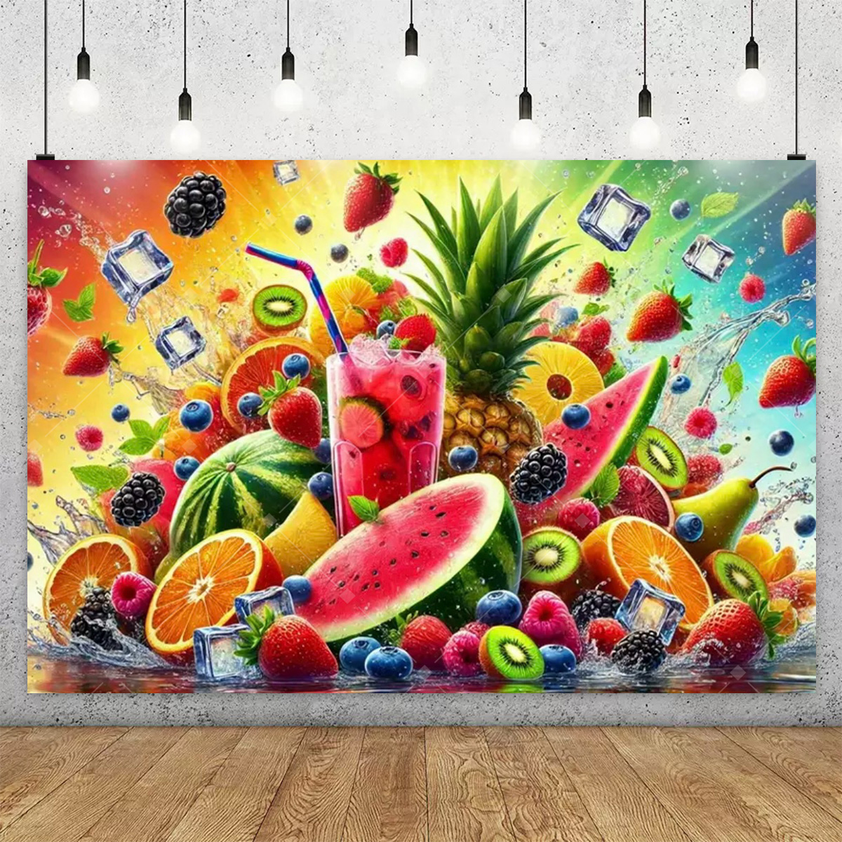 3D Colorful Fruit Party Decora - Party Event Supply Store recensie en prijs