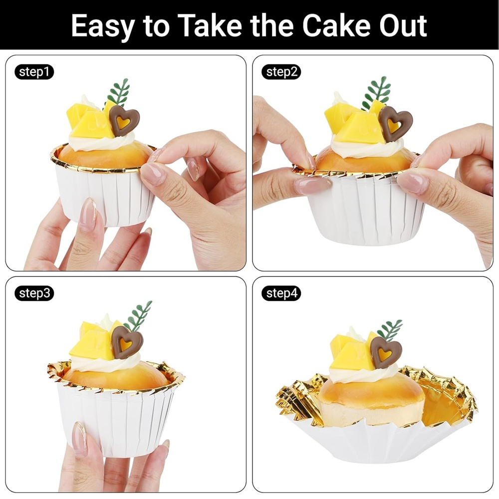 50 pcs Muffins Cup Paper Cupca - Plastic Cup 50Pcs recensie en prijs