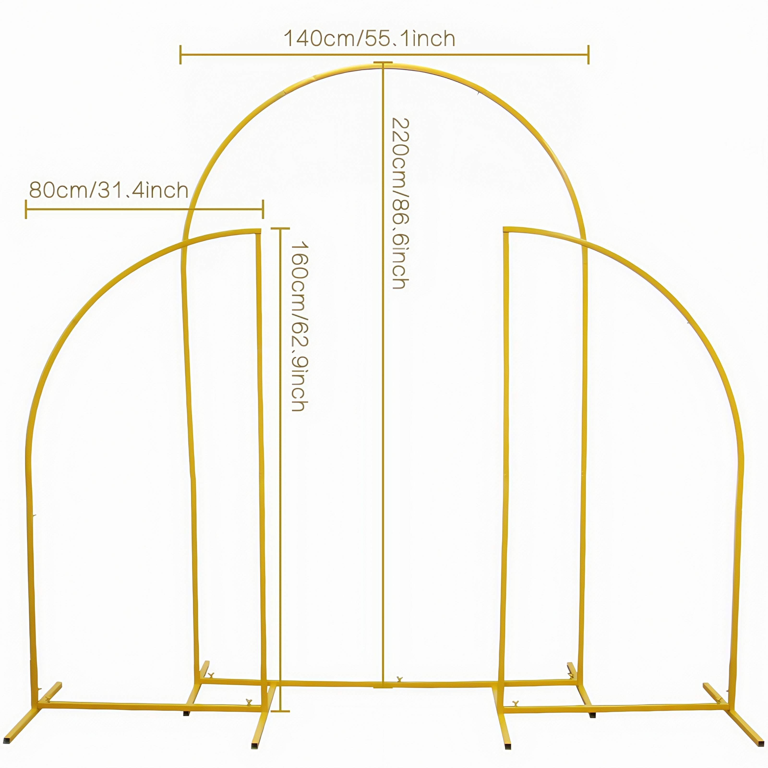 Crown Metal Arch Stand,3pcs Se - Balloon Arch Kit recensie en prijs