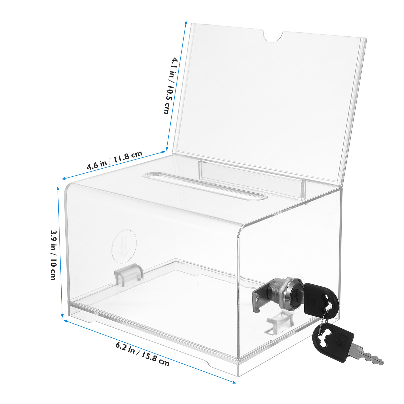 Professional Clear Acrylic Sug - Event Party Box recensie en prijs