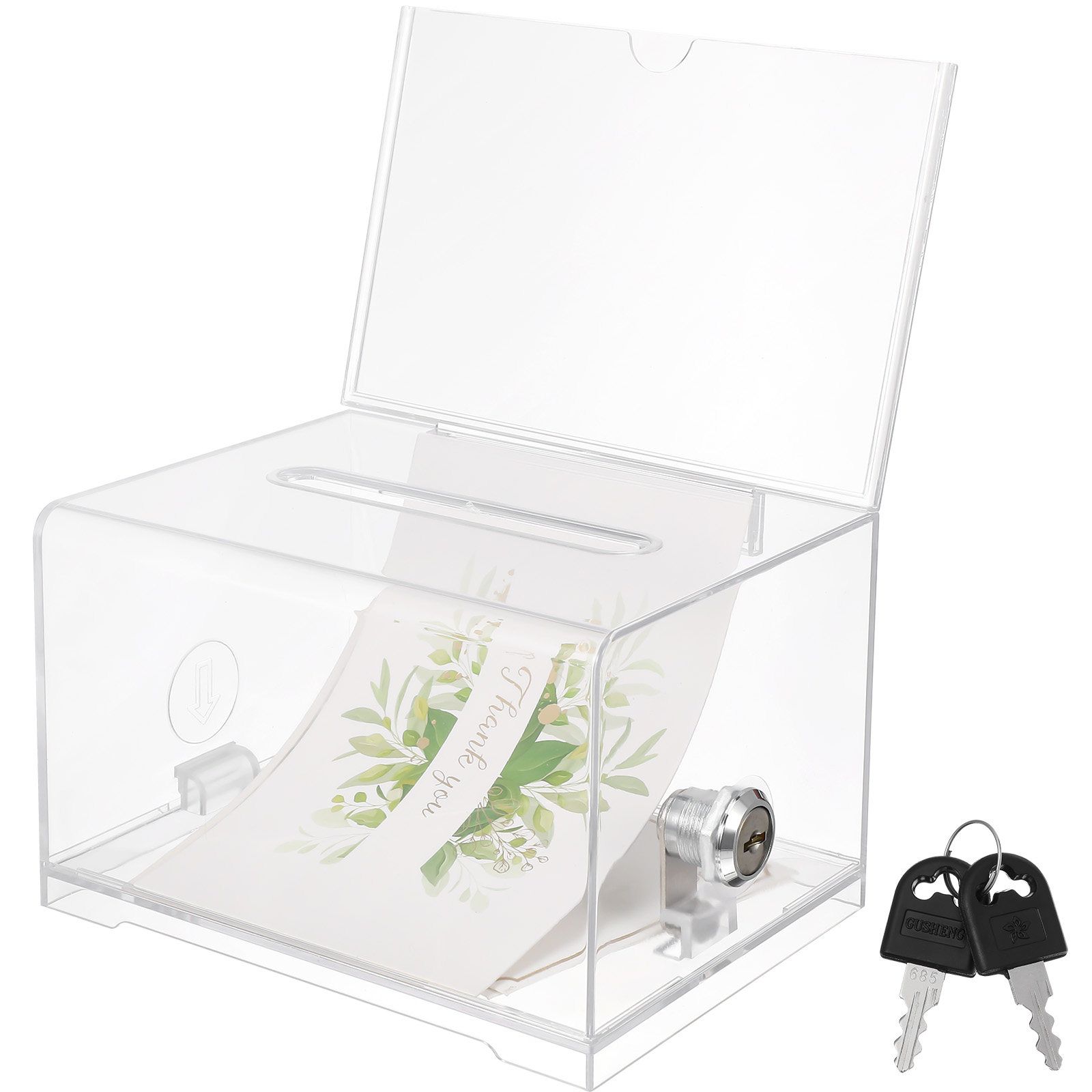 Professional Clear Acrylic Sug - Event Party Box recensie en prijs