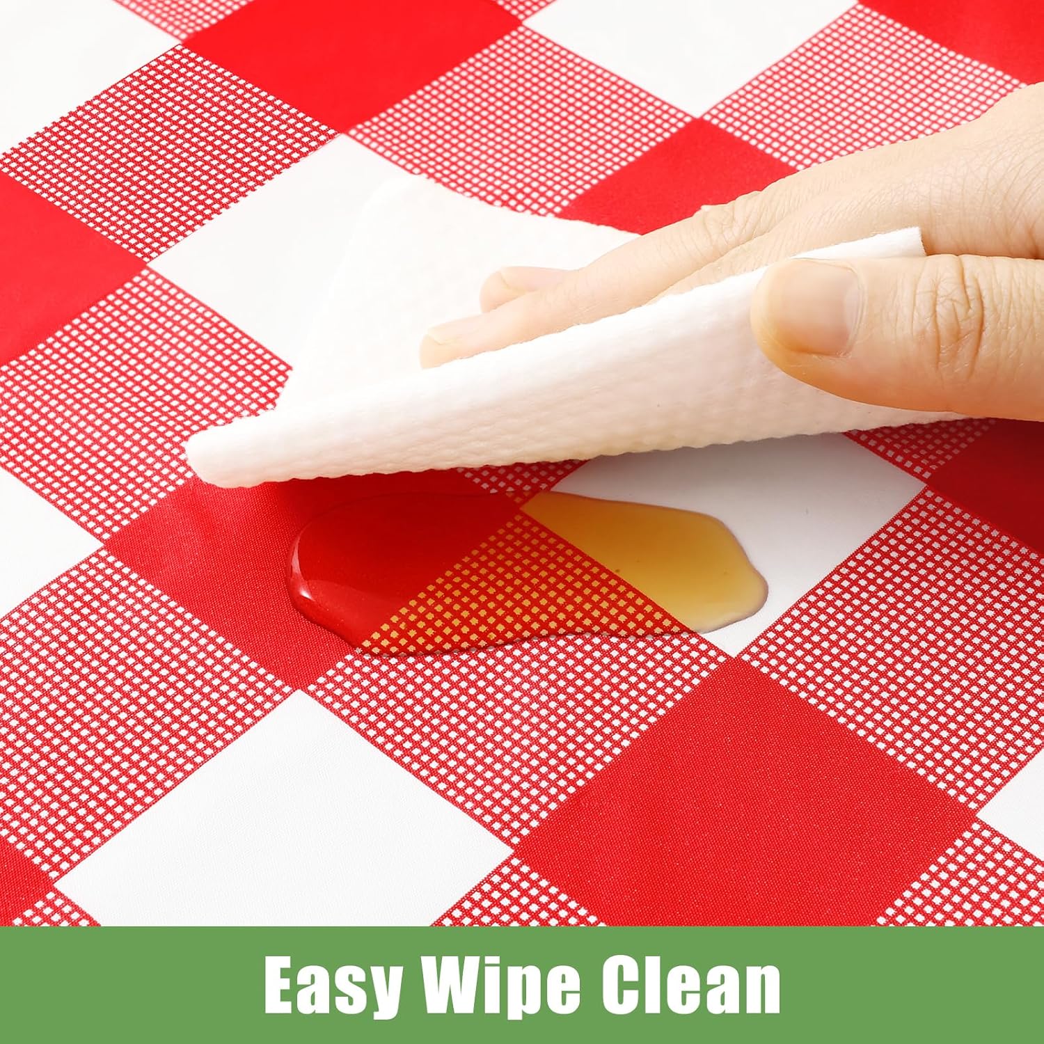 Smiry 3 Pack Red Gingham Dispo - Table Cloth Disposable recensie en prijs