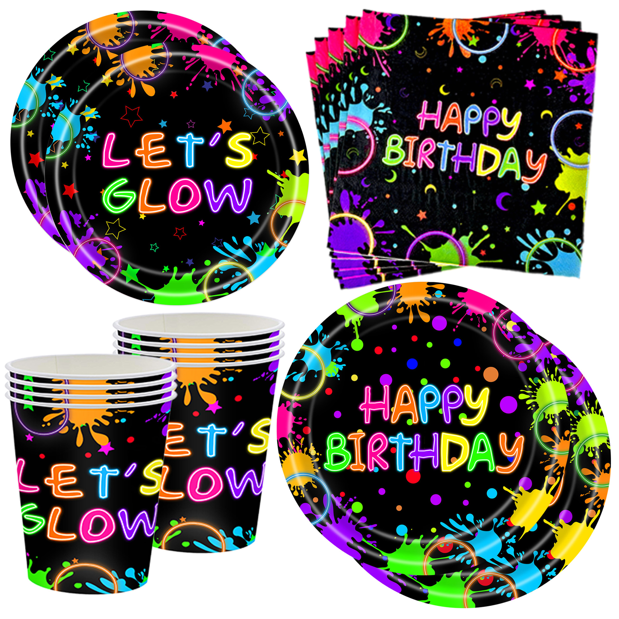 Neon Party Supplies Let Glow P - Let'S Party Event Supply recensie en prijs