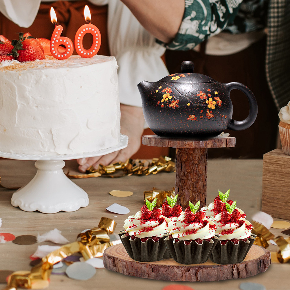 Multi-Tiered Cake Stand Rustic - Cupcake Stand Tier recensie en prijs