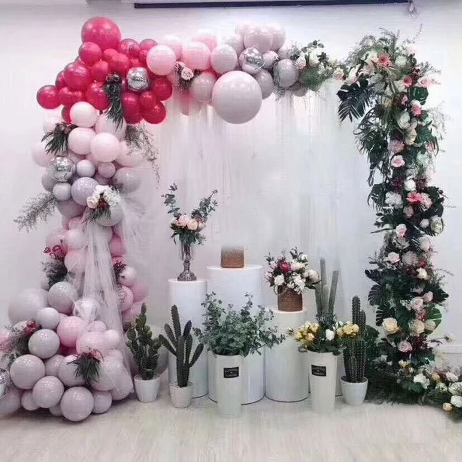 2.1x2m / 79x83inch Gold Weddin - Balloon Arch Kit recensie en prijs