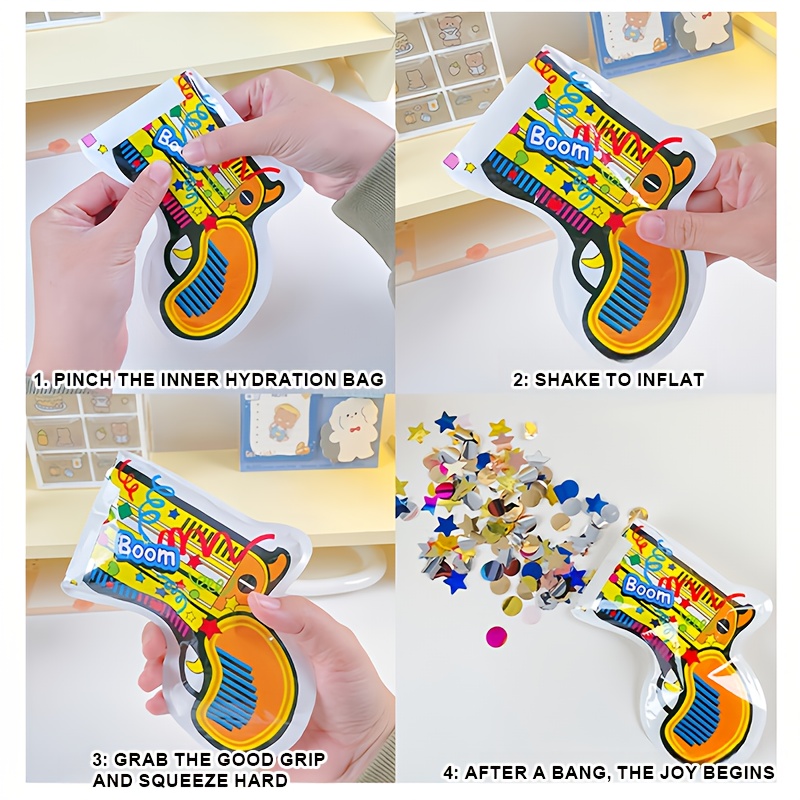 20 Colorful Confetti Poppers,  - Confetti Cannon Tube recensie en prijs