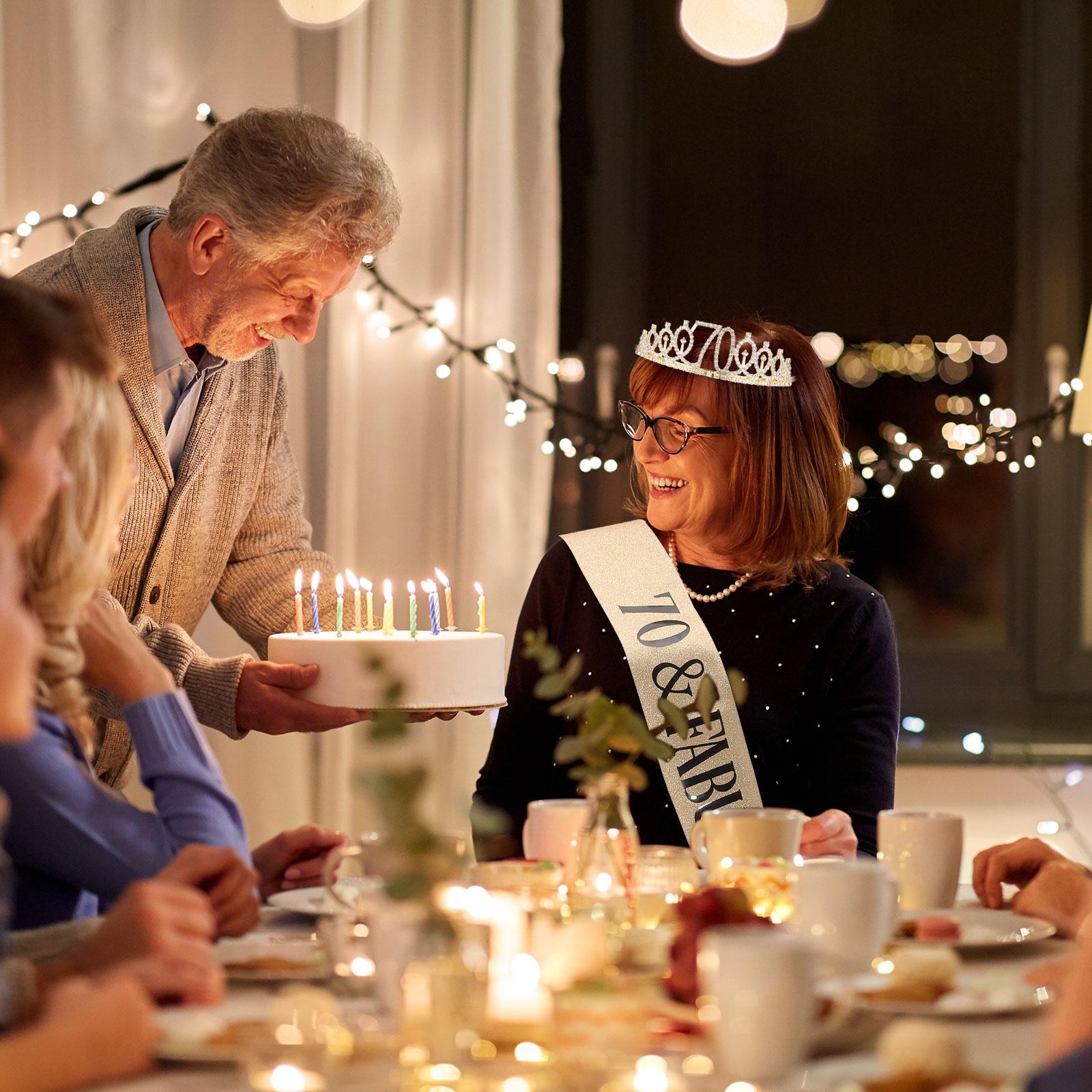Glitter Sash Birthday Crown Se - Birthday Sash Glitter recensie en prijs