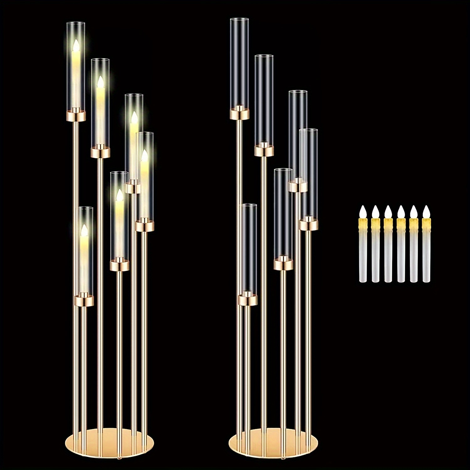 2 Sets Floor Candelabra 6 Arms - Centerpiece Stick recensie en prijs