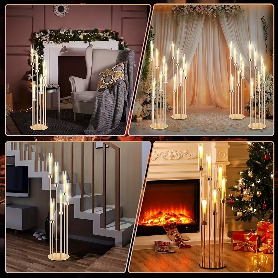 2 Sets Floor Candelabra 6 Arms - Centerpiece Stick recensie en prijs