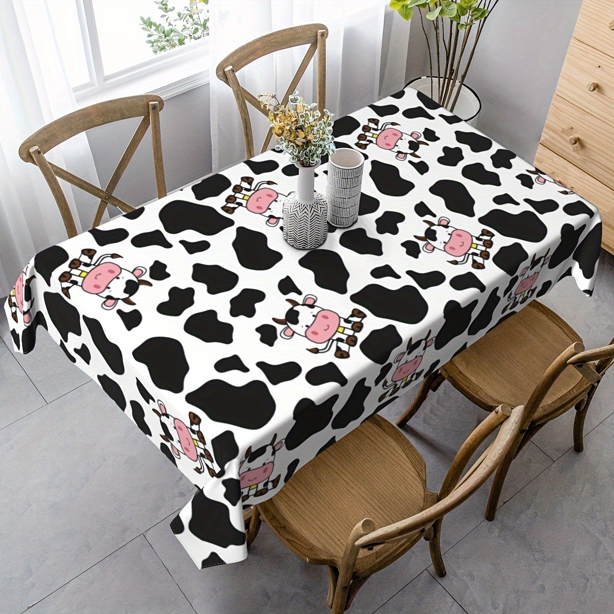 1pc Cow Farm Animal Theme Picn - Table Cloth Disposable recensie en prijs