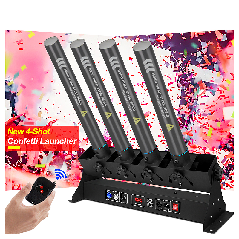 SHTX 4-Tube Confetti Launcher, - Confetti Cannon Tube recensie en prijs