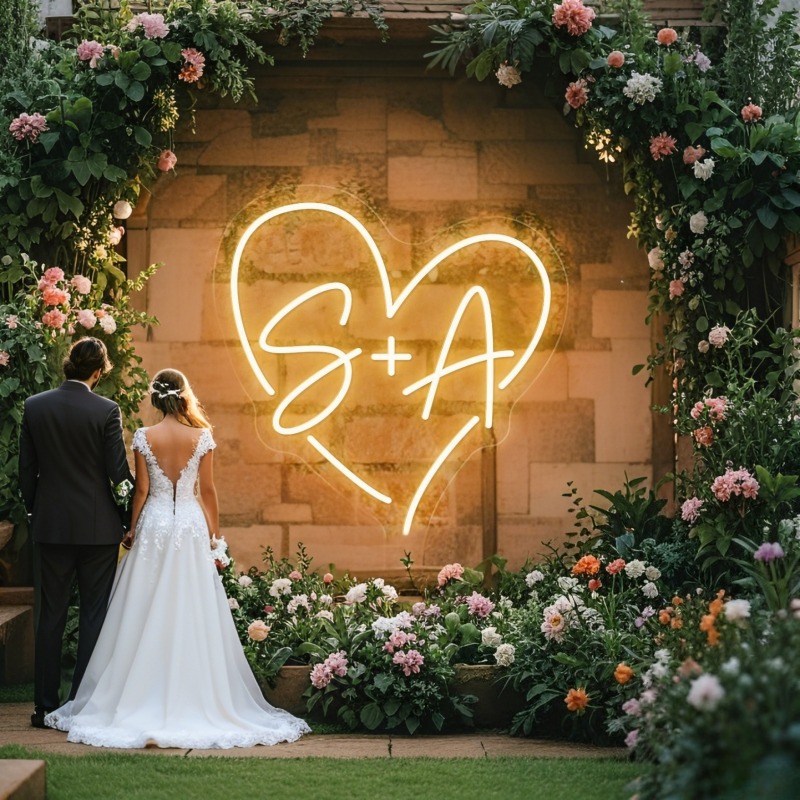 Custom Initials Heart LED Neon - Eve Party recensie en prijs