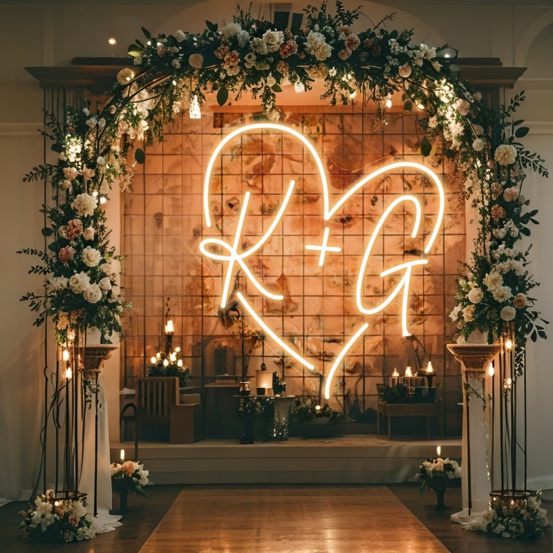 Custom Initials Heart LED Neon - Eve Party recensie en prijs