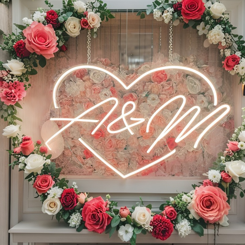 Custom Initials Heart LED Neon - Eve Party recensie en prijs