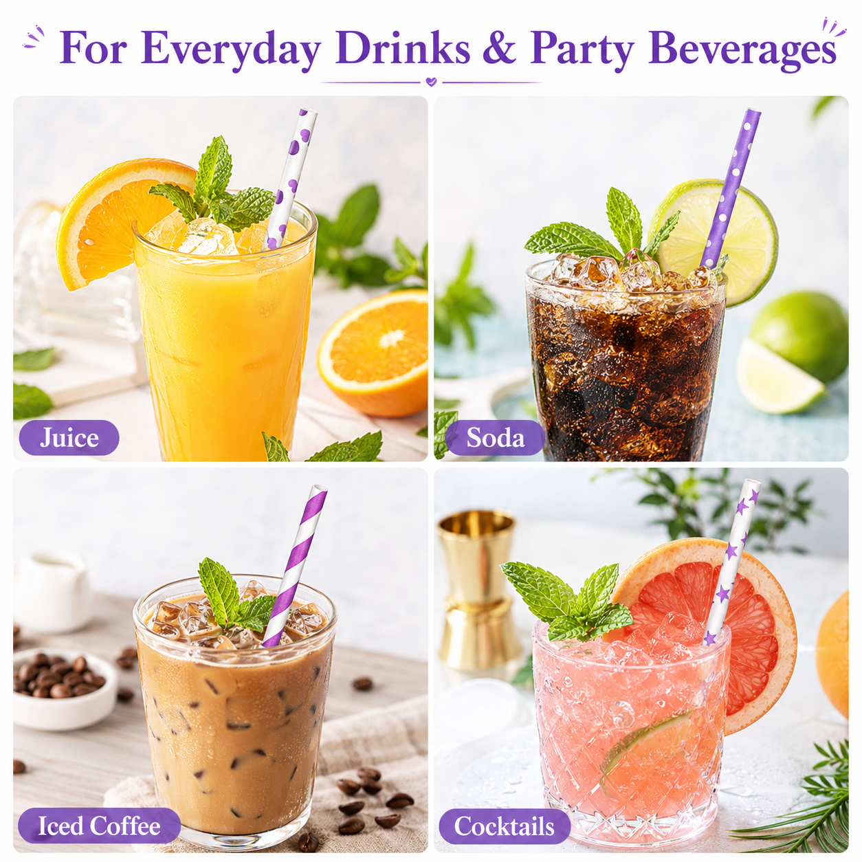 25pcs Colorful Patterned Paper - Paper Straw Color recensie en prijs