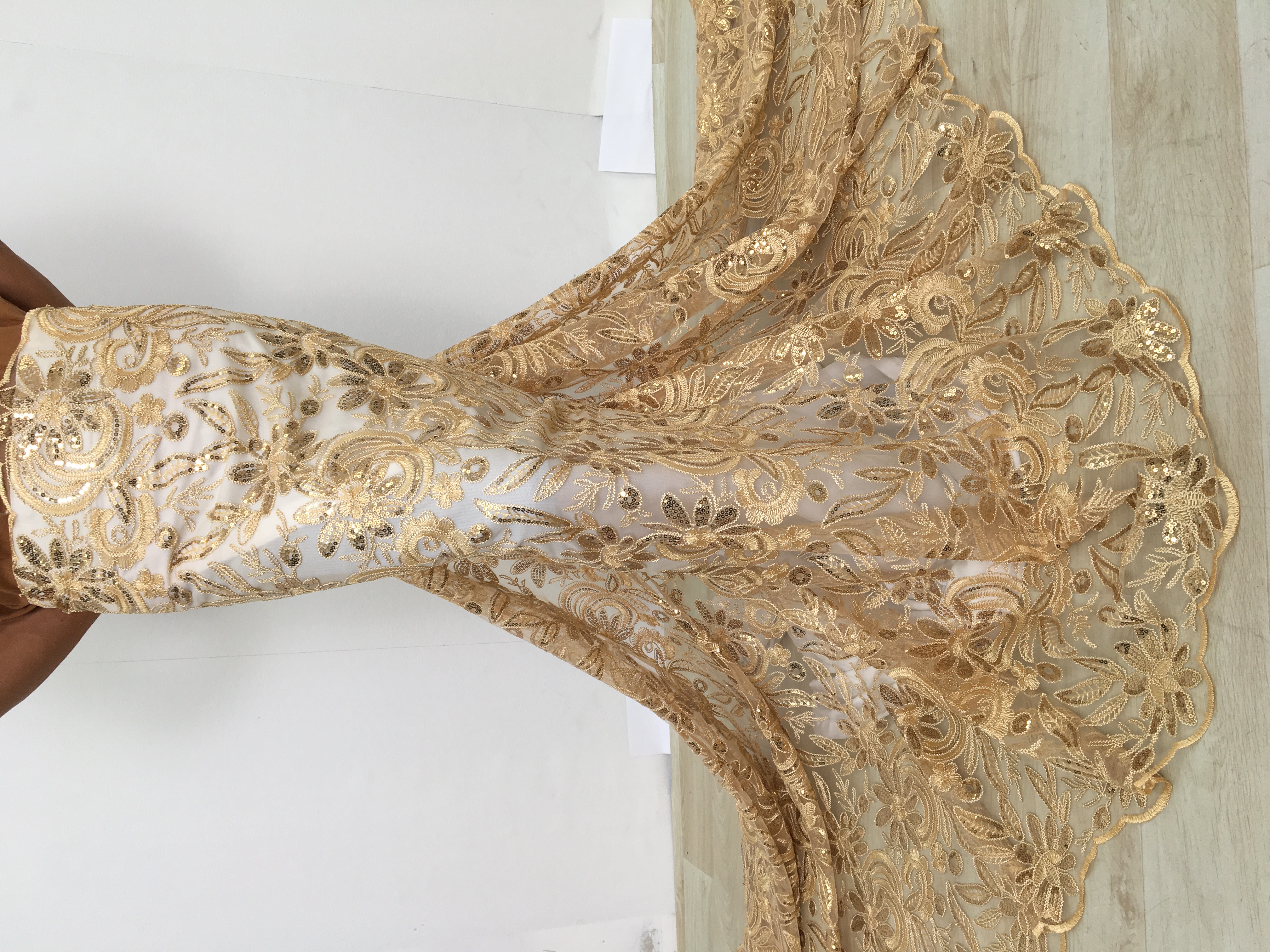 Luxury African Nigerian Tulle  - Glitter Tablecloth recensie en prijs