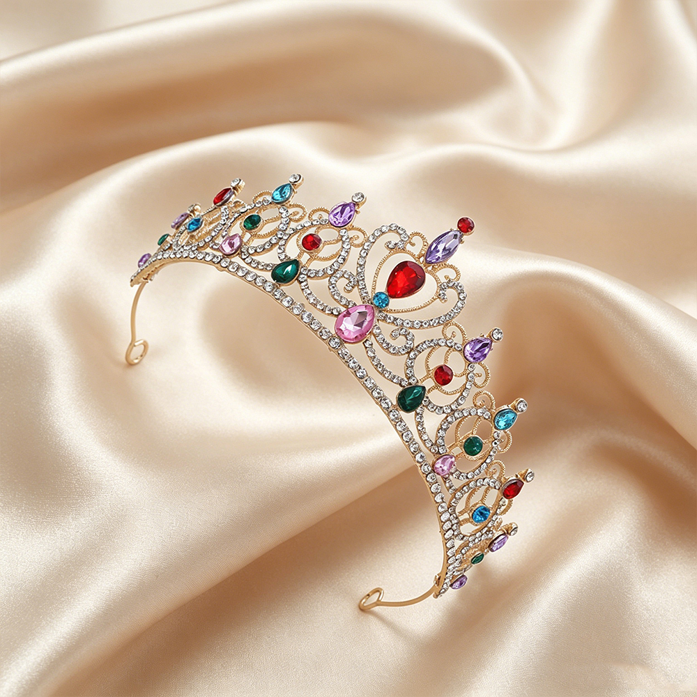 Luxury Vintage Gold Tiara Crow - Event & Party Supply Photos recensie en prijs