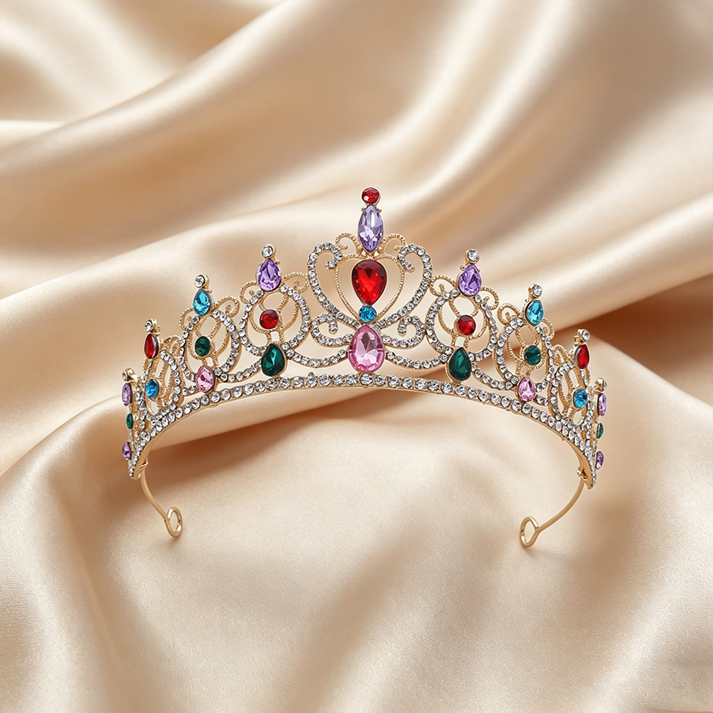 Luxury Vintage Gold Tiara Crow - Event & Party Supply Photos recensie en prijs