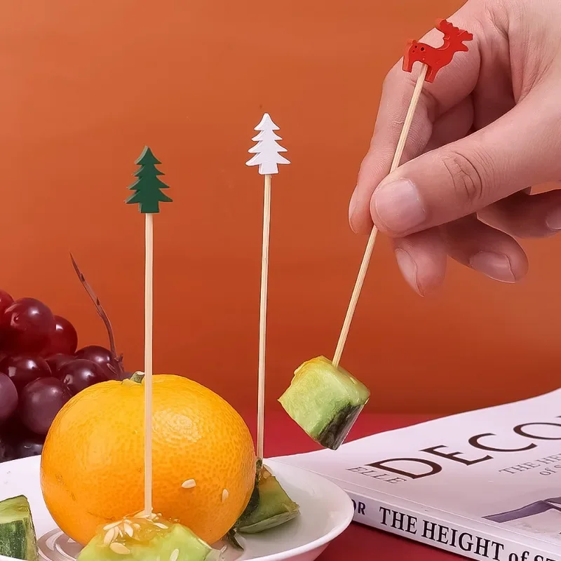 200/50PCS Christmas Fruit Skew - Centerpiece Stick recensie en prijs