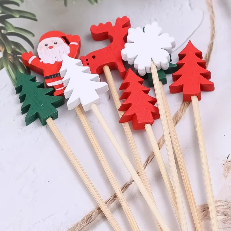 200/50PCS Christmas Fruit Skew - Centerpiece Stick recensie en prijs